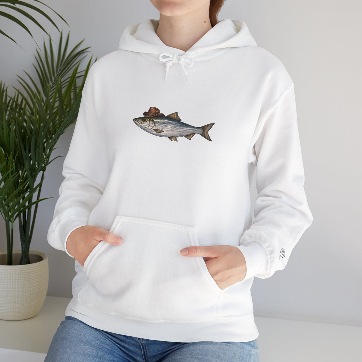 Herring Cowboy Hat Hoodie