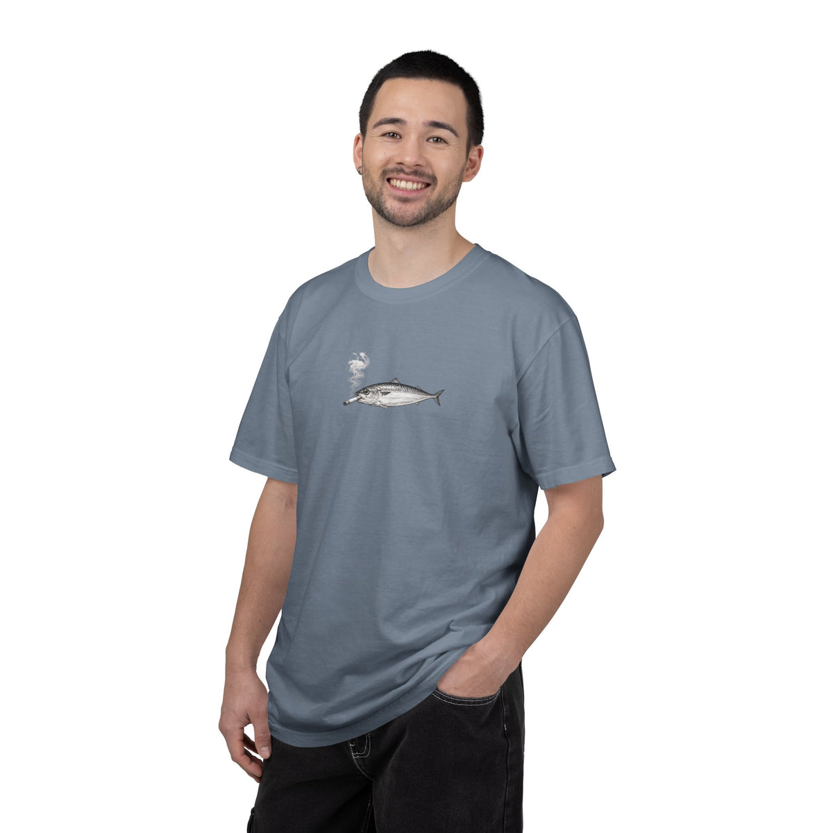 Smoking Fish T-shirt