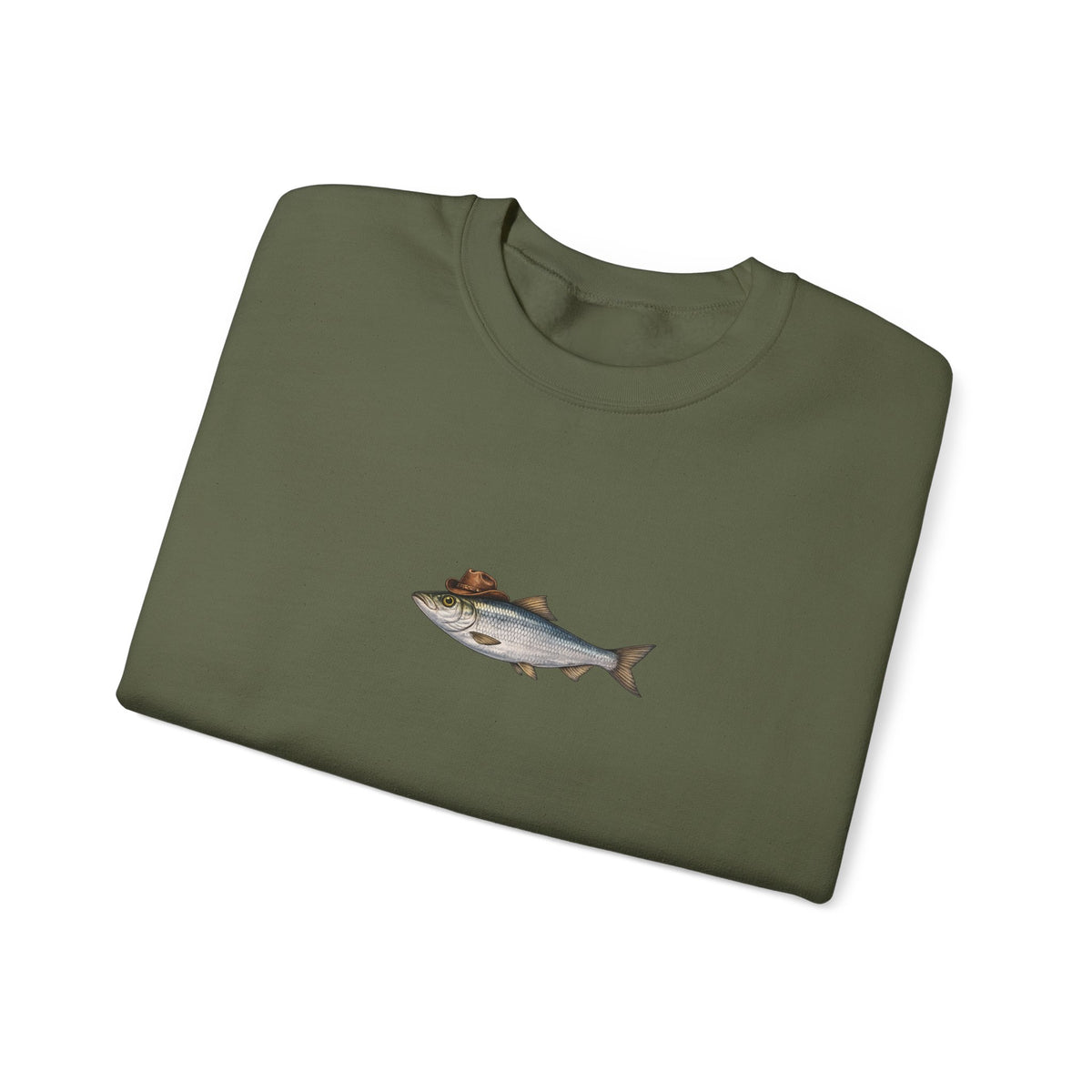Cowboy Hat Herring Sweatshirt