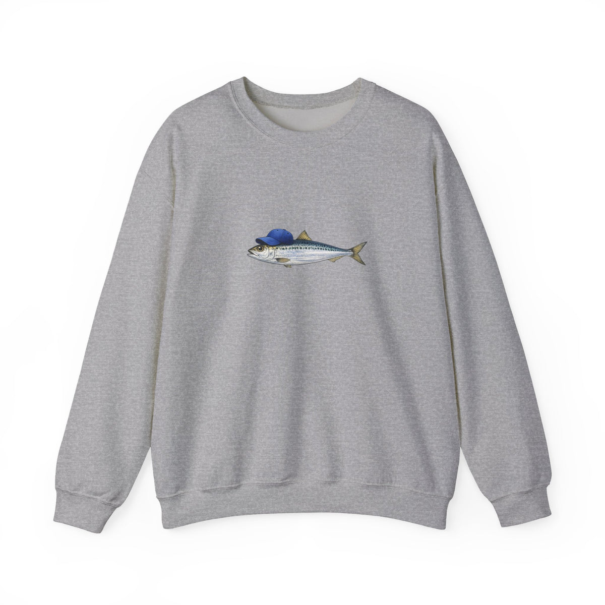 Sardine Baseball Cap Sweatshirt