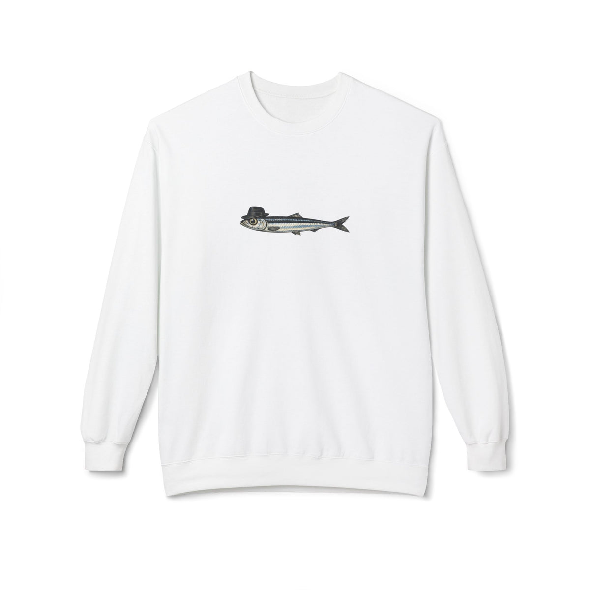 Anchovy Fedora Sweatshirt