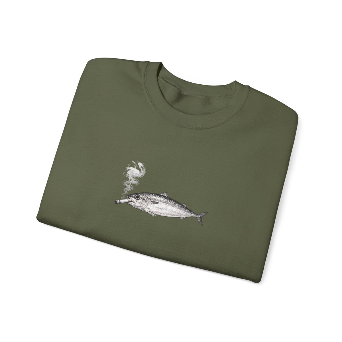 Smoking Sardine Sweatshirt