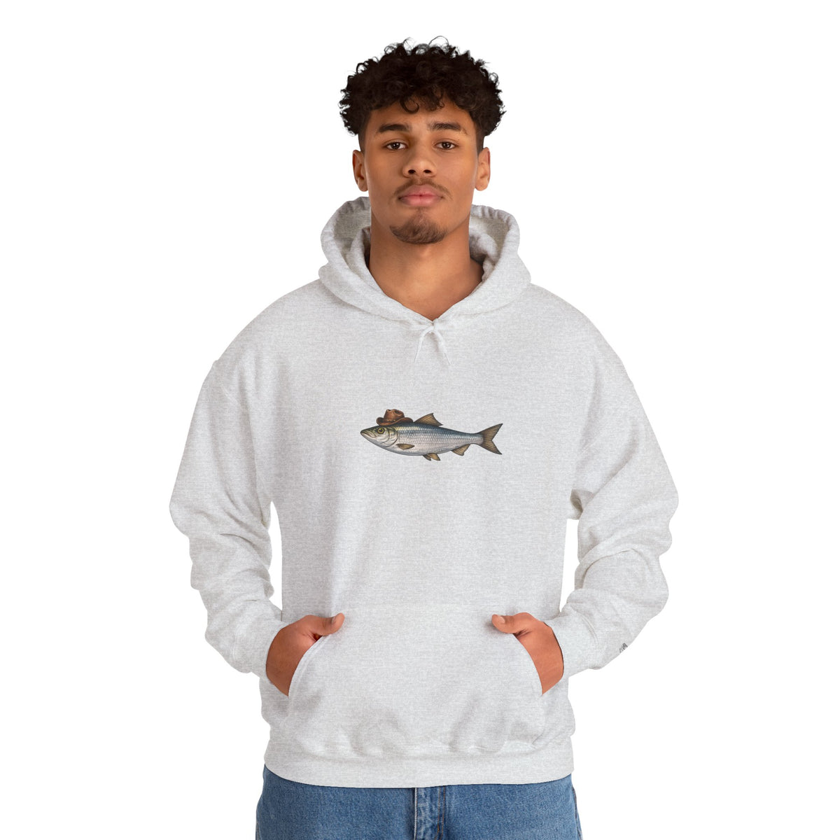 Herring Cowboy Hat Hoodie