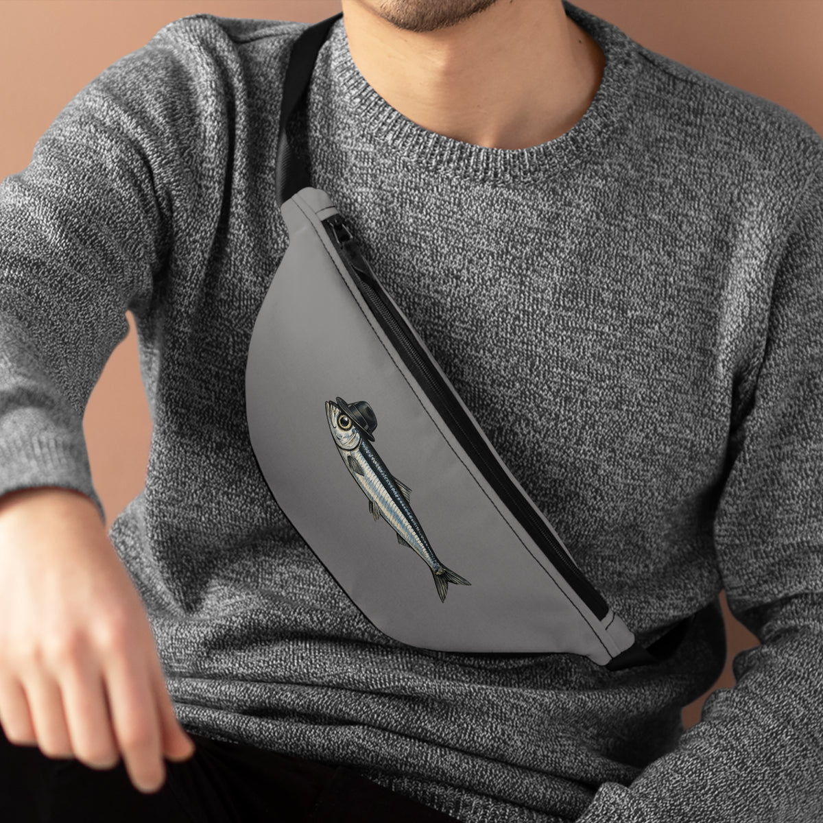 Anchovy Fedora Fanny Pack