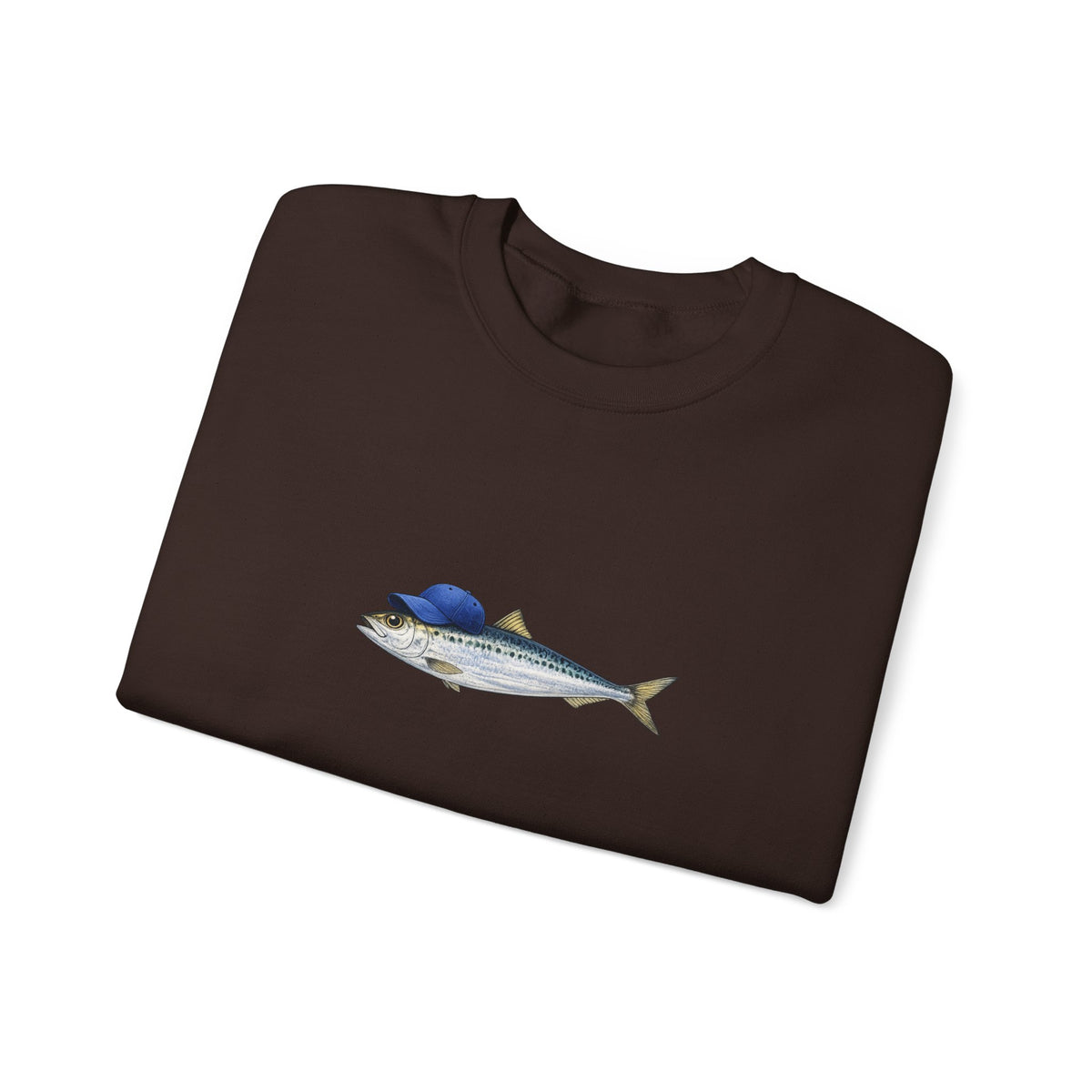 Sardine Baseball Cap Sweatshirt