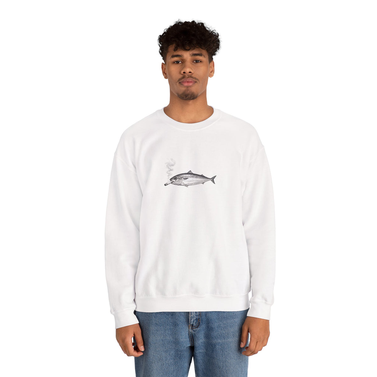 Smoking Sardine Sweatshirt
